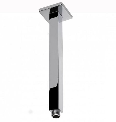 Zevio / Oskar  600mm Chrome Ceiling Shower Arm Square
