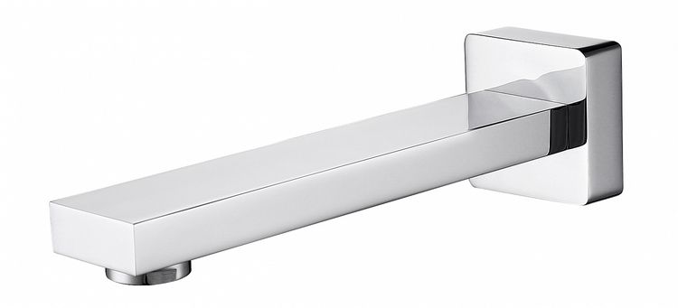 Zevio / Oskar  Chrome Bath Spout Square