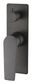Zevio Diverter Shower Mixer Gun Metal