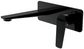 Zevio Wall Basin Mixer Matte Black