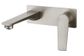 Zevio Wall Basin Mixer Brushed Nickel