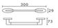 Roul Slimline  Towel Ring