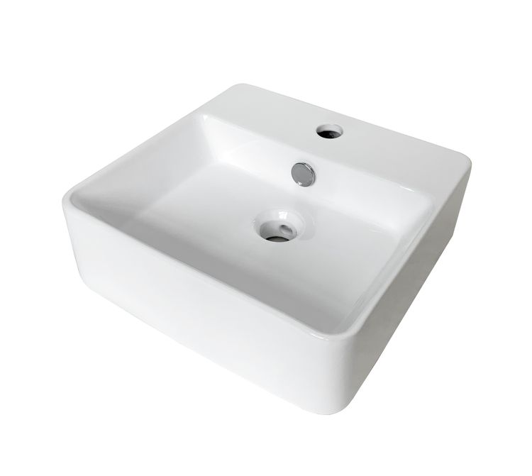 OSKAR Wall Hung Square 380x380x120 Basin