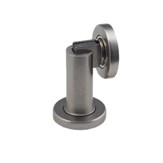 DOOR STOP MAGNETIC BRUSHED NICKEL
