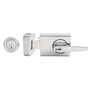 LOCKWOOD 001 AUTO DEADLATCH 2 CYL W/LEVER SC