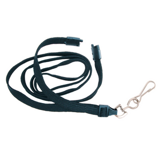KEVRON LANYARD W/ SAFETY CLIP / SINGLES - BLACK