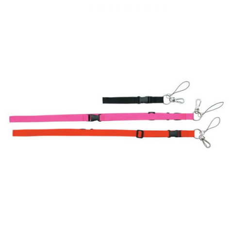 KEVRON LANYARD NYLON MULTI USE (FLAT) BLACK - DISPLAY PACK (1PC)