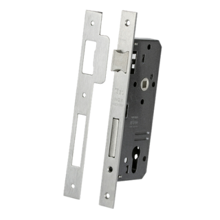 ISEO MORTICE LOCK 40MM BACKSET S/S