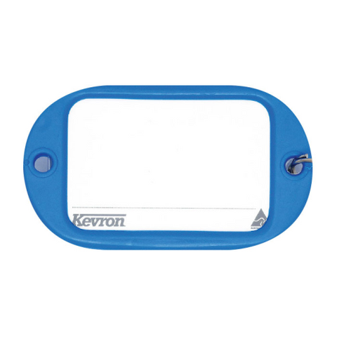 KEVRON HOTEL TAG LIGHT BLUE (ROUND EDGE)