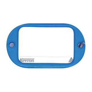 KEVRON HOTEL TAG LIGHT BLUE (ROUND EDGE)