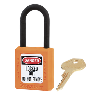 MASTER SAFETY LOCKOUT PADLOCK NON SPARK KD (ORANGE)