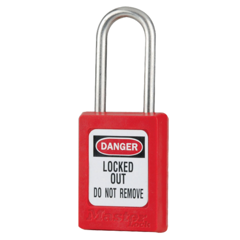 MASTER SAFETY LOCKOUT PADLOCK RED KD