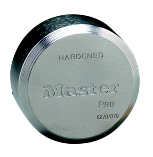 MASTER SOLID STEEL 72mm HOCKEY PUCK LOCK