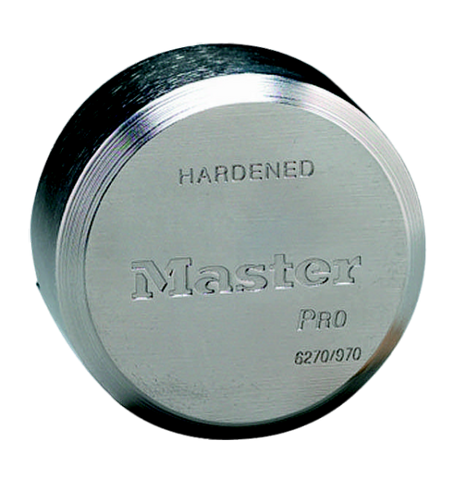 MASTER SOLID STEEL 72mm HOCKEY PUCK LOCK