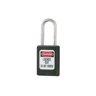 MASTER SAFETY LOCKOUT PADLOCK BLACK