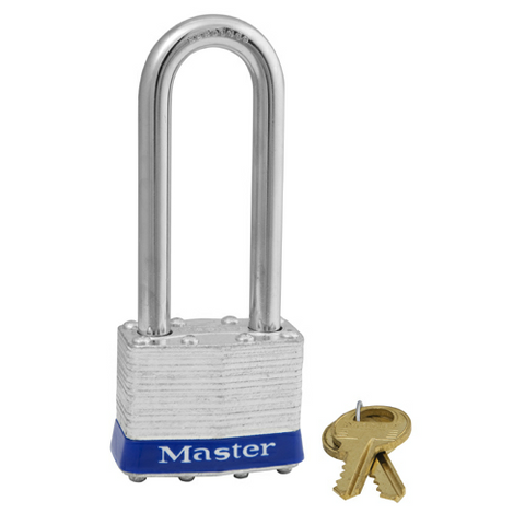 MASTER PADLOCK LAMINATED 45mm LONG SHACKLE