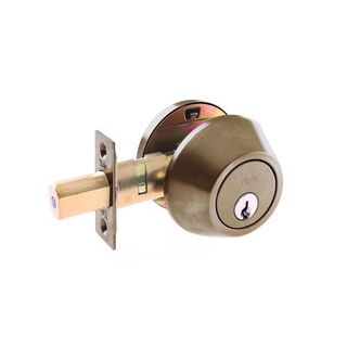 DOMESTIC DEADBOLT CYL & TURN 5P AB BOXED