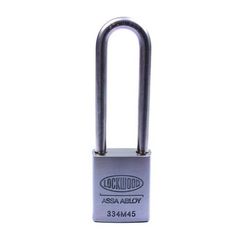 LOCKWOOD 334 MARINE PADLOCK 45MM STAINLESS STEEL 90mm OPENING KA