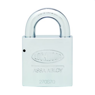 LOCKWOOD 270S PADLOCK 70mm MAXIMUM SECURITY 25mm OPENING KA