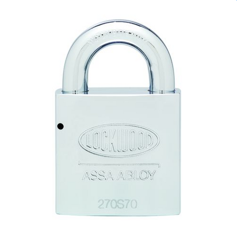 LOCKWOOD 270S PADLOCK 70mm MAXIMUM SECURITY 25mm OPENING KA