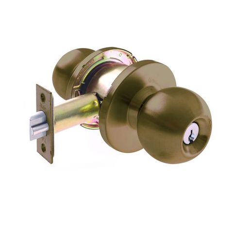 DOMESTIC ENTRANCE LOCK 60/70mm AB BOXED