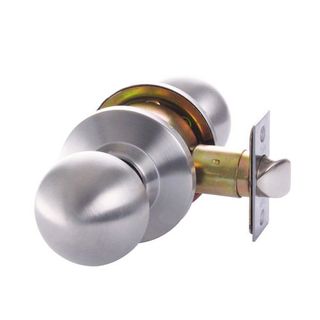 DOMESTIC PASSAGE LATCH 60/70mm SS BOXED