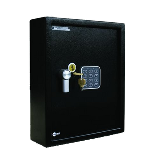 YALE ELECTRONIC KEY CABINET / SAFE - 48 KEY WITH TAGS