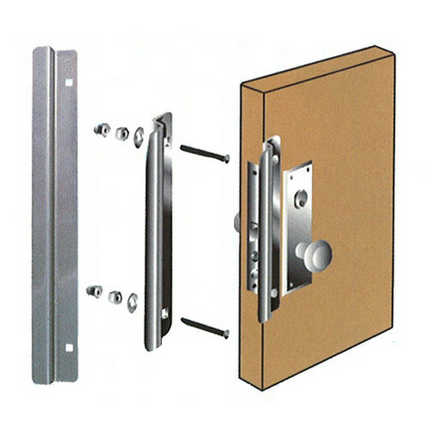 DOOR LATCH GUARD - 6.35MM OFFSET (OPENING OUT DOORS)