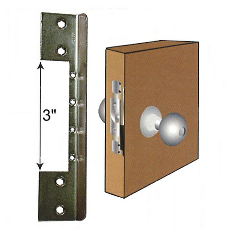 DOOR LATCH GUARD F/DOORS OPENING OUT