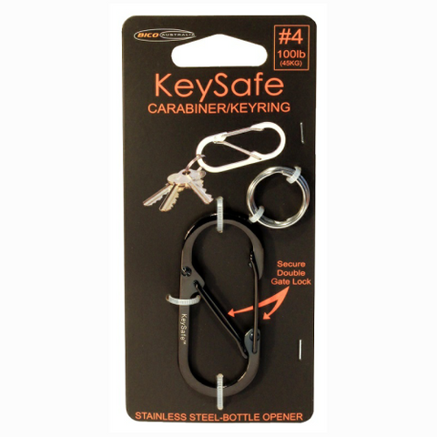 KEYSAFE OVAL BLACK