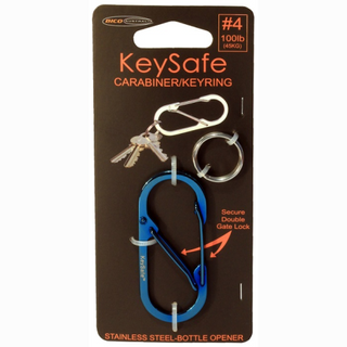 KEYSAFE OVAL BLUE