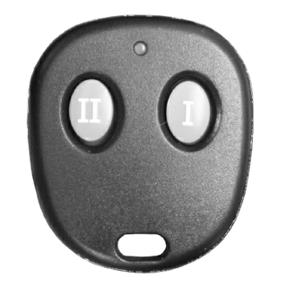 REMOTE MONGOOSE ALARM GREY 2 BUTTON - LAST STOCKS