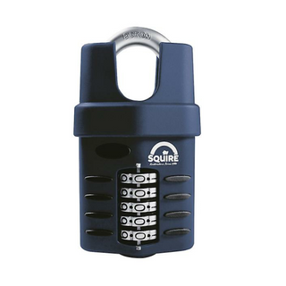 SQUIRE 5 DIAL COMBINATION CLOSED SHACKLE H/DUTY PADLOCK