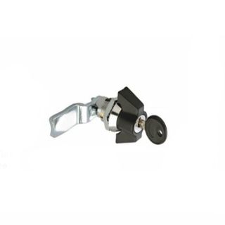 HEAVY DUTY CAM LOCK WINGED ZINC BARREL AND HOUSING BLACK