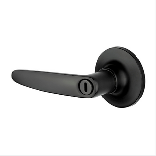 SYLVAN DALTON LEVER HANDLE SET PRIVACY BLACK