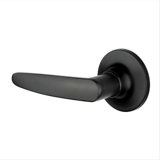 SYLVAN DALTON LEVER HANDLE SET PASSAGE BLACK