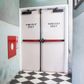 ISEO PANIC EXIT DEVICE PUSH 1+2 DOUBLE DOOR RED / BLACK 1300