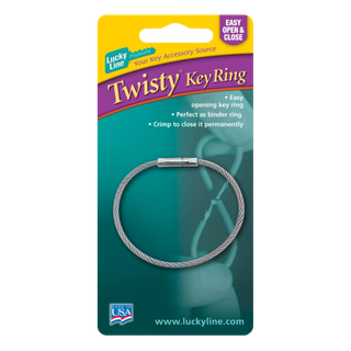 TWISTY 5 - NYLON COATED (ASST COLOURS) 1/CD