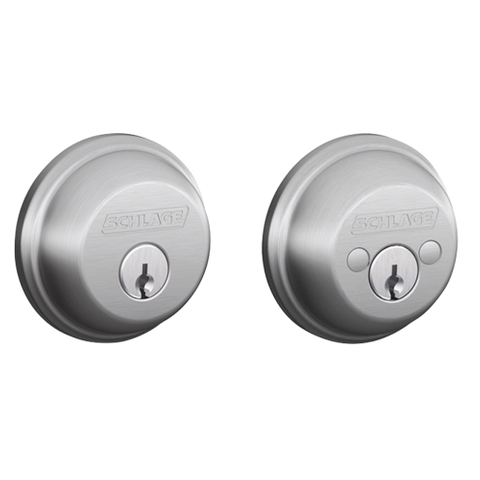 SCHLAGE DEADBOLT DOUBLE CYLINDER SCP (RES)