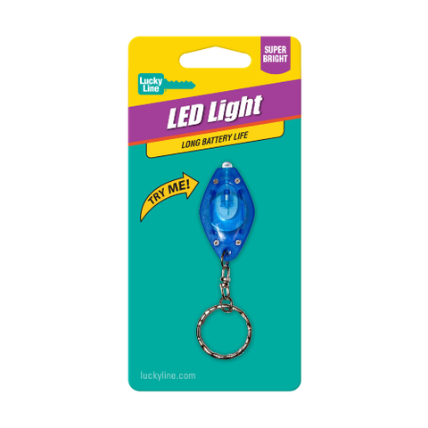 LIGHT LED OVAL ASSORTED 1/CARD