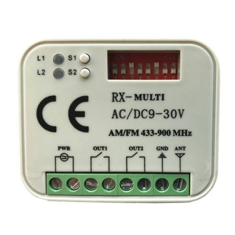 DUAL CHANNEL RECEIVER KIT & REMOTES