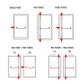 ISEO PANIC BAR EXIT DEVICE 2 POINT RED / BLACK 1300