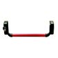 ISEO PANIC BAR EXIT DEVICE SINGLE POINT RED / BLACK 1330