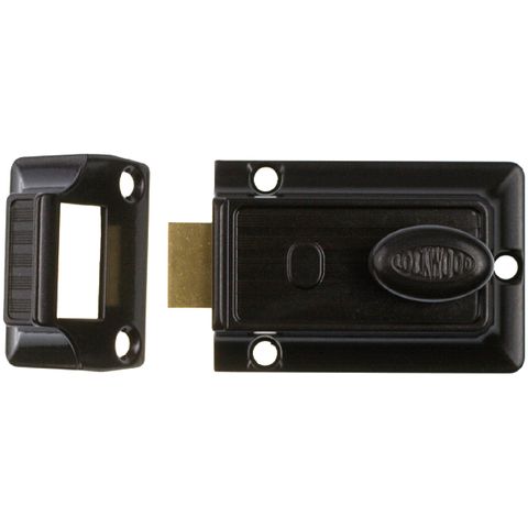 LOCKWOOD 100 NIGHTLATCH NO SNIB BOXED CP