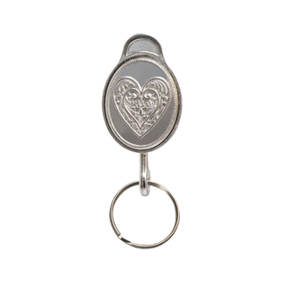 PURSE CHARM KEYCHAIN CLIP - HEART