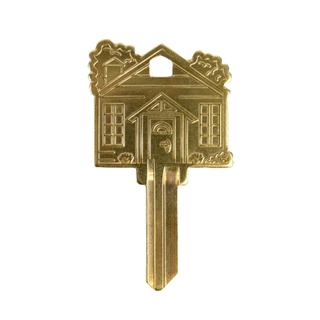 KEY SHAPE BRASS HOUSE KS1