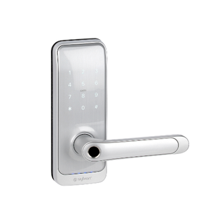 SYLVAN SL40E ELECTRONIC DIGITAL SMART LEVER LOCK  SILVER 54mm