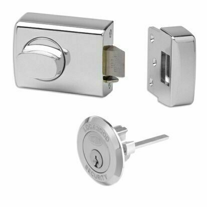 LOCKWOOD 002 AUTO DEADLATCH 1 CYL W/ KNOB SC
