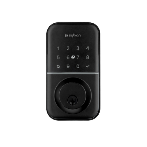 SYLVAN SL42E ELECTRONIC DIGITAL SMART DEADBOLT BLACK