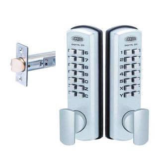 LOCKWOOD 530 DIGITAL LOCKSET W/ 2 KEYPADS SCP